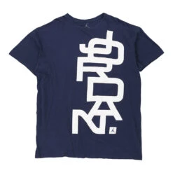 Vintage Jordan T-Shirt - XL Blue Cotton