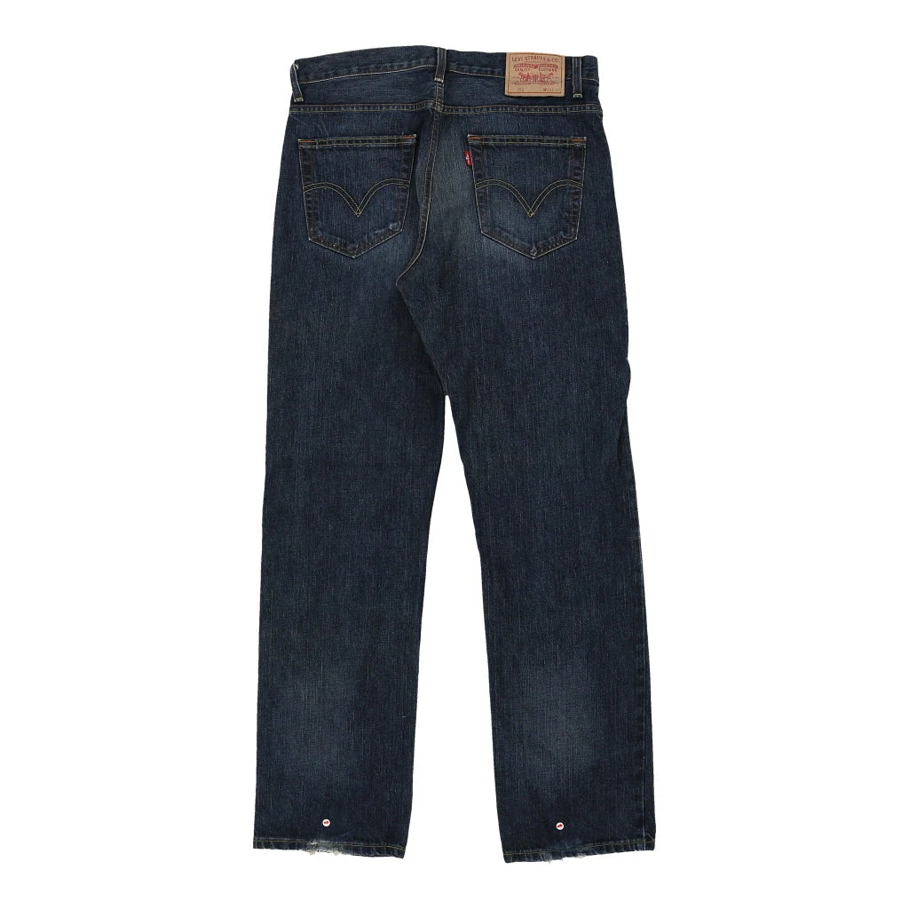 Vintage 752 Levis Jeans - 33W 33L Dark Wash Cotton - Image 3