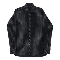 Vintage Burberry London Shirt - Large Black Cotton