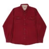 Vintage Wrangler Shirt - XL Red Cotton