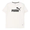 Vintage Puma T-Shirt - Medium White Cotton
