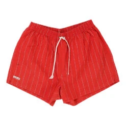 Vintage Salinello Shorts - Small Red Polyester