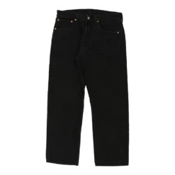 Vintage Levis Jeans - 33W 26L Black Cotton