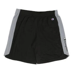 Vintage Champion Sport Shorts - XL Black Polyester