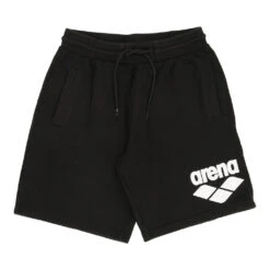 Vintage Arena Sport Shorts - Small Black Cotton