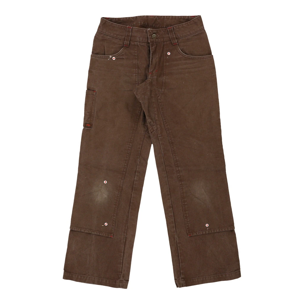 Vintage Red Ants Pants Carpenter Trousers - 30W 30L Brown Cotton - Image 3