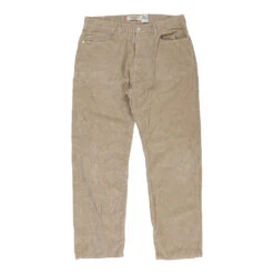 Vintage 505 Levis Cord Trousers - 37W 32L Beige Cotton