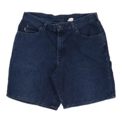 Vintage Denim Riders Shorts - 35W 8L Blue Cotton