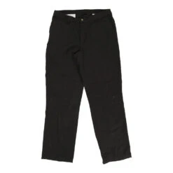 Vintage Wrangler Trousers - 37W 34L Black Cotton