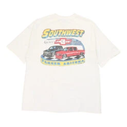 Vintage Parker, Arizona Fruit Of The Loom T-Shirt - XL White Cotton