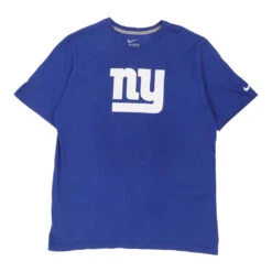 Vintage New York Giants Nike T-Shirt - XL Blue Cotton
