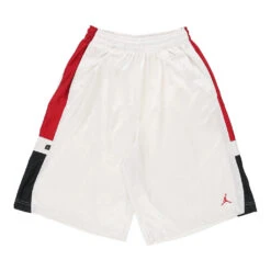 Vintage Air Jordan Nike Sport Shorts - Large White Polyester