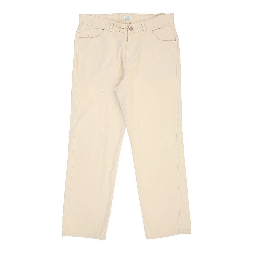 Vintage Cp Company Jeans - 34W 29L Neutral Cotton - Image 3