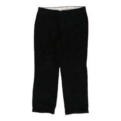 Vintage Patrick James Cord Trousers - 37W 30L Black Cotton