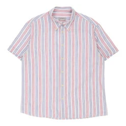 Vintage Missoni Sport Short Sleeve Shirt - XL Red Cotton