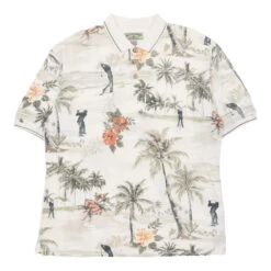 Vintage Boca Classics Polo Shirt - Large White Cotton