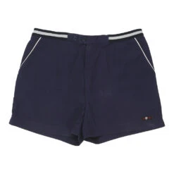 Vintage Kones Shorts - Large Navy Polyester
