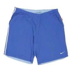 Vintage Nike Sport Shorts - Xx-Large Blue Cotton