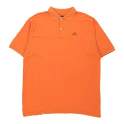 Vintage Kappa Polo Shirt - 2XL Orange Cotton