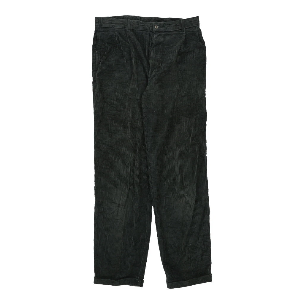 Vintage Dockers Cord Trousers - 36W 32L Green Cotton