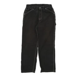 Vintage Calvin Klein Trousers - 34W 31L Black Cotton