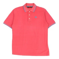 Vintage Kappa Polo Shirt - Medium Pink Cotton
