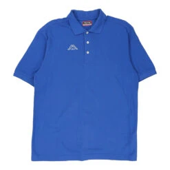 Vintage Kappa Polo Shirt - XL Blue Cotton