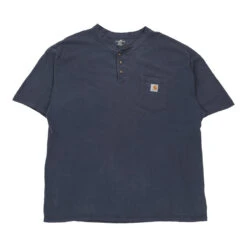 Vintage Carhartt T-Shirt - 2XL Blue Cotton