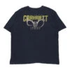 Vintage Carhartt T-Shirt - XL Blue Cotton