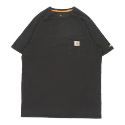 Vintage Carhartt T-Shirt - Medium Black Cotton