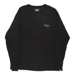 Vintage Carhartt Long Sleeve T-Shirt - XL Black Cotton