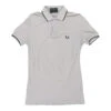 Vintage Fred Perry Polo Shirt - Large White Cotton