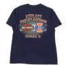 Vintage Urana, IL Harley Davidson T-Shirt - Medium Blue Cotton
