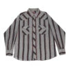Vintage Wrangler Shirt - XL Grey Cotton