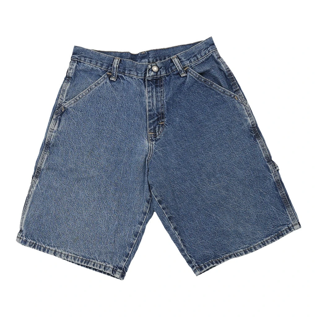 Vintage Wrangler Denim Shorts - 27W 10L Blue Cotton - Image 2