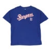 Vintage Texas Rangers Mlb T-Shirt - XL Blue Cotton