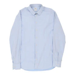 Vintage Armani Shirt - XL Blue Cotton