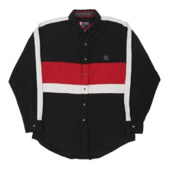 Vintage Chaps Ralph Lauren Shirt - Large Black Cotton