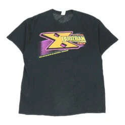 Vintage Chris Budzban Gildan T-Shirt - XL Black Cotton