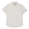 Vintage Moschino Short Sleeve Shirt - XL White Cotton
