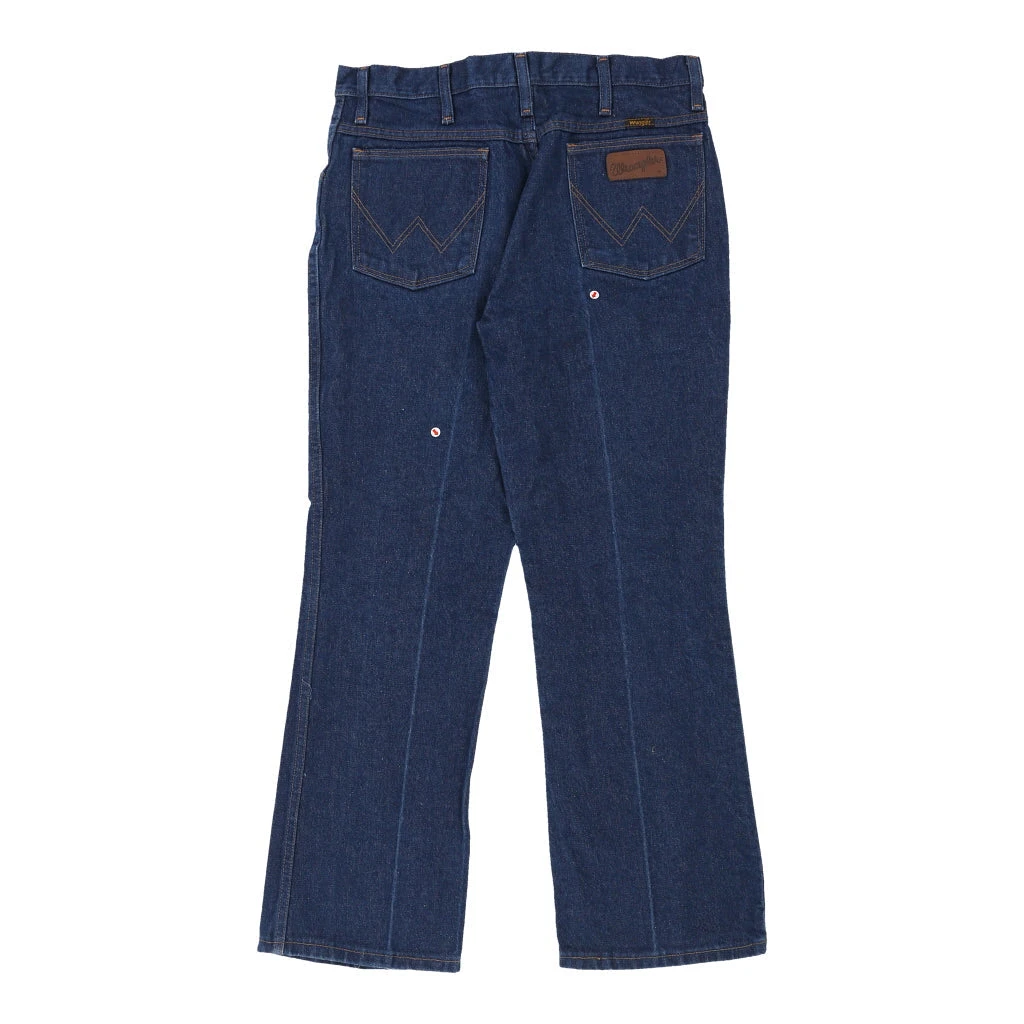 Vintage Wrangler Jeans - 32W 28L Blue Cotton - Image 3
